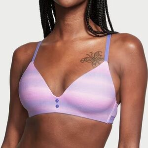 Victoria's Secret Women Multi-Color Lightly-Lined T-Shirt‎ Bra SZ 38DD